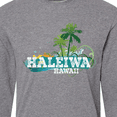 thumbnail image 4 of Inktastic Haleiwa Hawaii Vacation Long Sleeve T-Shirt, 4 of 5