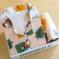 thumbnail image 4 of Pajamas Women's Spring and Autumn Cardigan Long Sleeve Trousers Cartoon Women's Home Clothes Set, 4 of 6