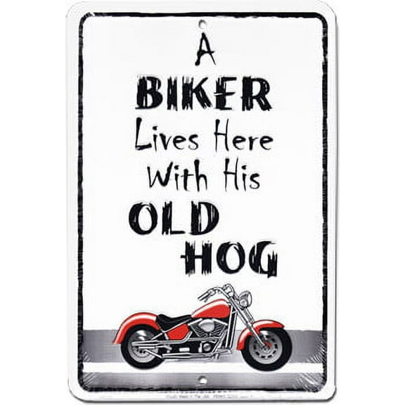 Biker Parking Sign