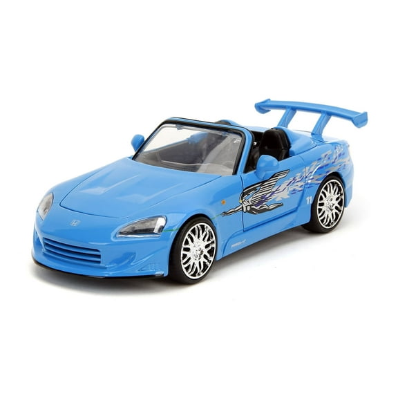 Suki's 2001 Honda S2000 w/Mia's Graphics, Fast & Furious - Jada Toys 35875 - 1/24 Scale Diecast Model Car