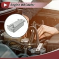 thumbnail image 2 of Enfriador de aceite del motor Unique Bargains para Audi S6 2013-2018, enfriador de aceite de transmisión No. 4G0317021T, aleación de aluminio, 1 Pcs coche, 2 of 6