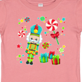 thumbnail image 4 of Inktastic Holiday Nutcracker and Candy for Christmas Boys or Girls Baby T-Shirt, 4 of 5