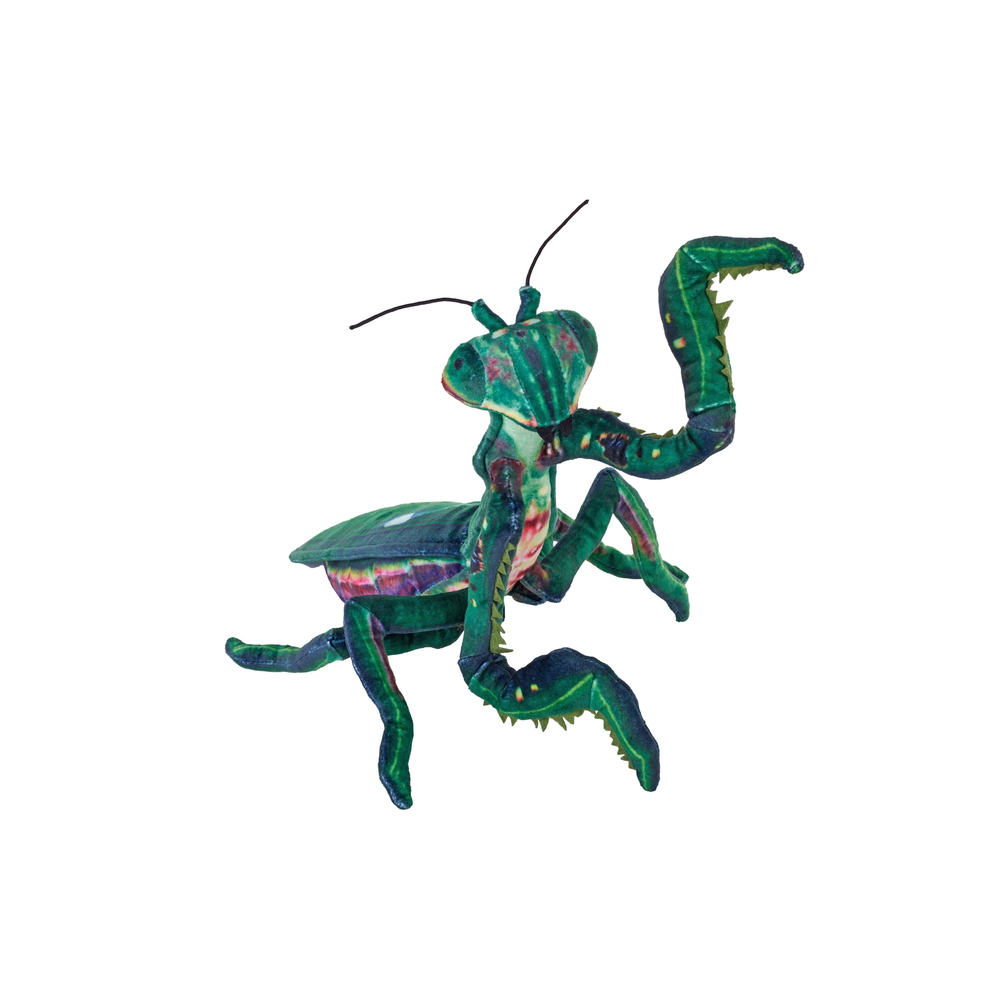 Wild Republic Living Earth Praying Mantis, Stuffed Animal, 16 inch, Plush Toy, Fill is Spun Recycled Water Bottles
