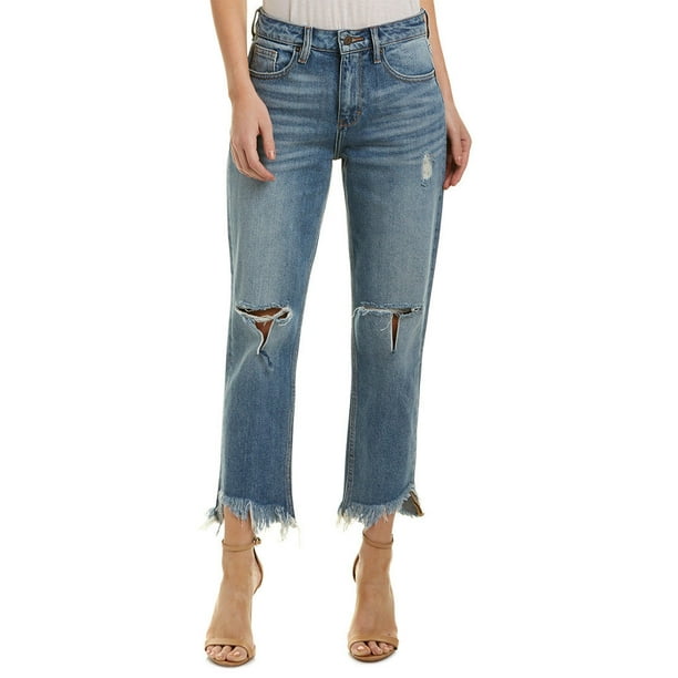 Hidden Hidden Jeans Womens Distressed Cutoff Denim Jeans (24