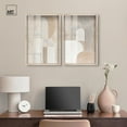 thumbnail image 3 of Golden Luxe Living Room Set Shadowbox Boho Wall Decor by Art Remedy, Blonde Frame, 16 x 24, 3 of 6