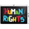 thumbnail image 3 of Human Rights Wall Poster with Push Pins, 22.375" x 34", 3 of 5