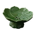 thumbnail image 4 of Serving Tray Fruit Plate Snack Bowl Ceramic Construction with Drainer for Home Kitchen Table Centerpiece, 4 of 9