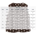 thumbnail image 2 of Guluxicc Women's Fleece Polka Dot Vests Button Down V Neck Sleeveless Jackets with Pockets for Everyday Fall Winter Vests, 2 of 6