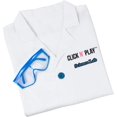 thumbnail image 1 of Click N' Play Science Lab Juego de rol Juego de disfraces Blanco, 1 of 5