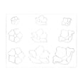 thumbnail image 2 of MakerAid Fleurs 2 Motif Réutilisable Facile à Tracer, 2 of 3