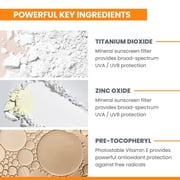 Avene High Protection Mineral Tinted Compact SPF 50 - UVA/UVB Blue Light Protection - Water Resistant - Beige, 0.35 oz.
