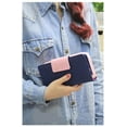 thumbnail image 2 of （10PCS）Women'S Multifunctional Double-Sided Wallet With Floral Pattern Purple, 2 of 4