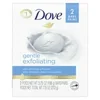 Dove Beauty Bar Gentle Exfoliating With Mild Cleanser 3.75 oz, 2 Bars (Pack of 24)