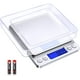 thumbnail image 1 of 1 Uds balanza de precisión 500g/0,01g, balanza de cocina/balanza de bolsillo/balanzas de joyería, balanza electrónica de alta precisión, pantalla LCD retroiluminada, con 2 bandejas Excelente Rendimiento ER000292SX, 1 of 5