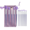 thumbnail image 1 of 13 Pcs Makeup Brush Set Portable Soft Blush Brush Eyeshadow Brush Foundation Makeup Set, 1 of 8