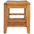 thumbnail image 5 of Teak Wood Wood Bahama Outdoor Patio Bench / Shower Stool, 47 inch, 5 of 5