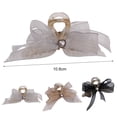 thumbnail image 3 of Visland Pince à Cheveux Pendentif Perle Coiffe Décorative Ruban Nœud Pince à Cheveux à Franges pour Femmes, 3 of 7