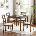 thumbnail image 6 of Pioneer Flower Seat Covers for Dining Room Chairs Set Of 4,Stretch Printed Washable Chair Seat Cover with Elastic Ties and Button,Removable Waterproof Couch Cushion Covers, 6 of 6