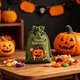 thumbnail image 5 of CRAGRSI Drawstring Gift Halloween Bags Goodie Bags for Kids Halloween Party Favors 6.3 x 4.7 Inch, 5 of 7