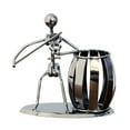 thumbnail image 2 of Dvkptbk Decorative Pen Holder Metal Musical Instrument Villain Decorative Pen Wrought Iron Decorative Pen Home Decor, 2 of 2