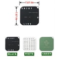 thumbnail image 2 of EMOWRASUL Drain Cover Tub Stopper Kitchen Sink Seal Cover Anti-Odor Mat 2 PCS, 2 of 8