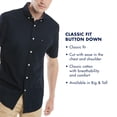 thumbnail image 4 of Camisa Tommy Hilfiger de manga corta de corte clásico para hombre, 4 of 5