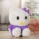 thumbnail image 3 of Original Juguete Kitty Cat Rose espuma flor oso rosa Hello Kitty para San Valentín, 3 of 4