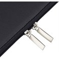 thumbnail image 5 of Funda para portátil compatible con ordenador portátil Chromebook de 11,6 pulgadas, funda protectora de piel sintética impermeable, bolsa de transporte acolchada delgada para hombres y mujeres, color negro   JM, 5 of 5