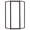 Oil Rubbed Bronze / Clear Glass, variant on Craft + Main TDNA0470-OB-BN Tides 70" High X 55-1/2" Wide Framed Shower Enclosure - Nickel