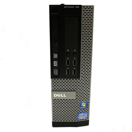 Refurbished Dell Optiplex 790 SFF Computer 4GB Core i3-2100 3.10 GHz 4GB 250GB DVD-RW Windows 10 Pro 64