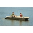Sun Dolphin American 12' 2 Person Jon Boat Olive/Sand, Portable