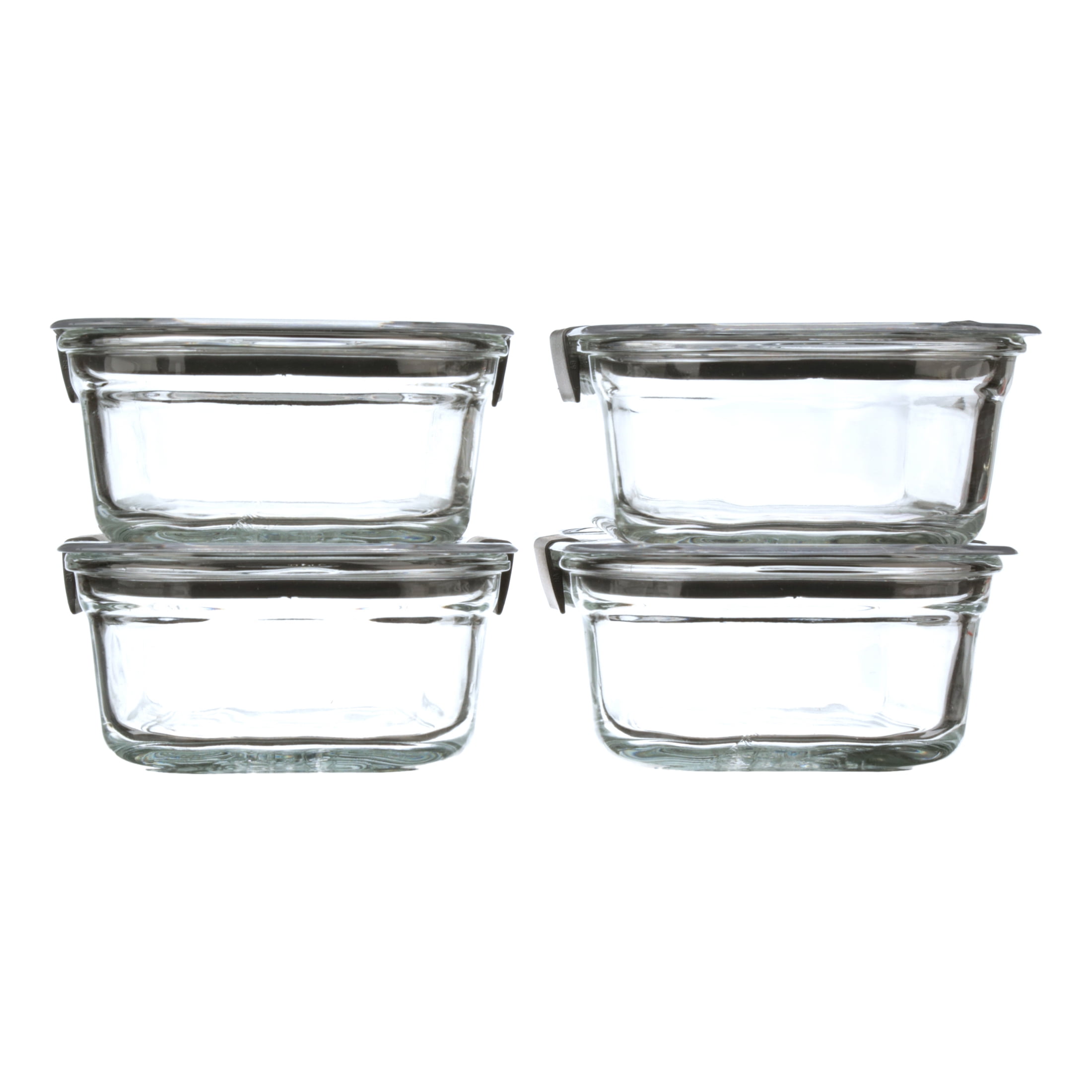 Rubbermaid 2-Pack 3.2 Cup Brilliance Glass Food Storage - 2183406