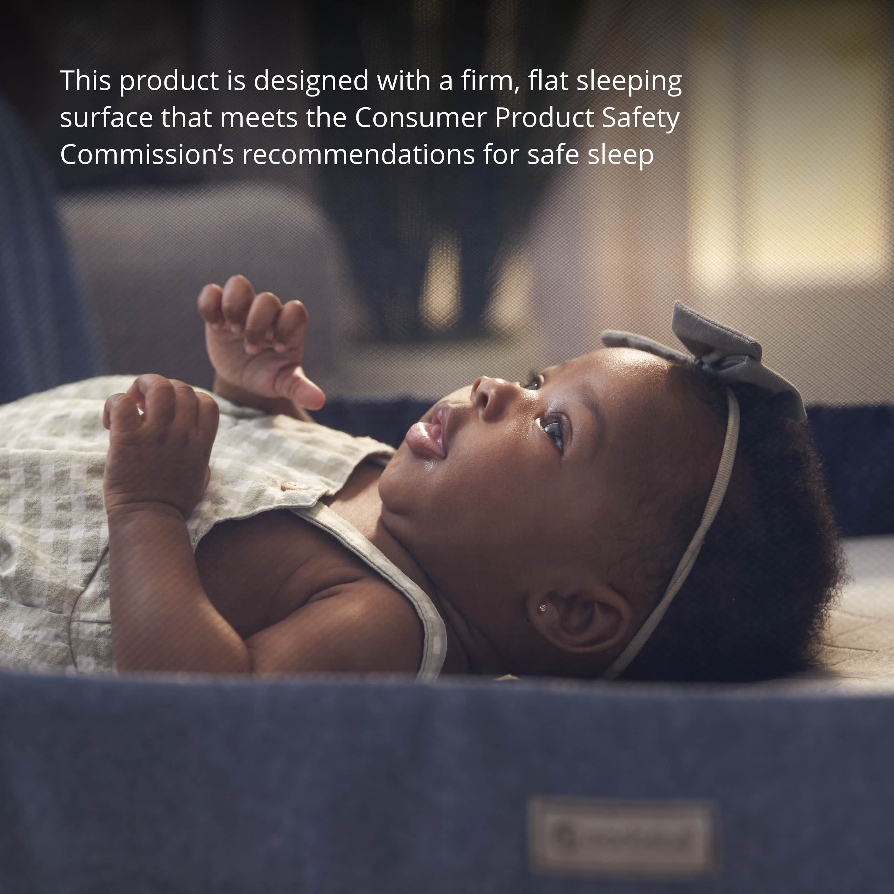 Monbebe Rocking Baby Bassinet to Playard, Astros, Infant