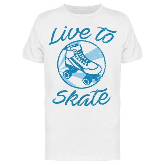 Live To Skate Graphic Men's T-shirt