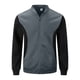 thumbnail image 5 of pstuiky camisetas de manga larga para hombre, Chaqueta con capucha y cremallera alta de manga larga con bloques de color para hombre camisetas de hombre xxl, 5 of 9