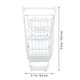 thumbnail image 2 of Chic Supermarket Handcart Mini Trolley Models Creative Mini Cesta de la compra, 2 of 6