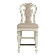 Liberty Furniture Industies, INC Magnolia Manor Counter Height Chair (RTA) in Antique White