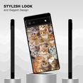 thumbnail image 5 of Glisten - Google Pixel 6A Case, Pixel 6A Case - Cat Collage Design Printed Slim Fit Rubber TPU Snap On Shockproof, 5 of 5