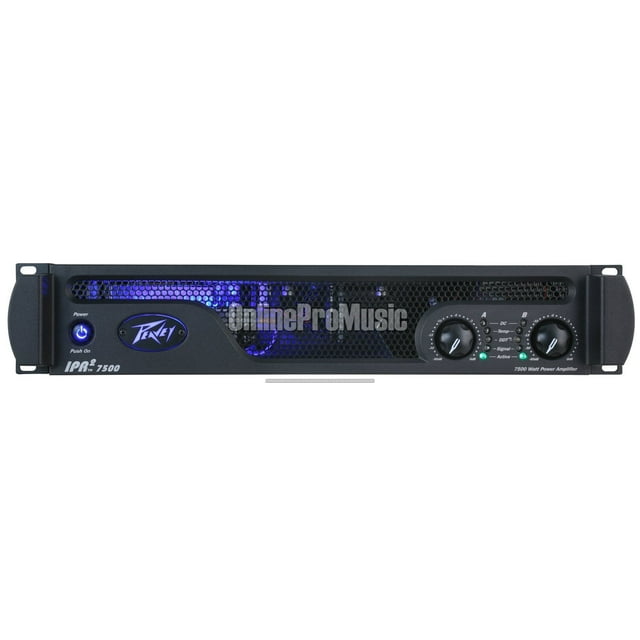 Peavey IPR2 7500 Power Amplifier 2channel Power Amplifier, 2022W RMS
