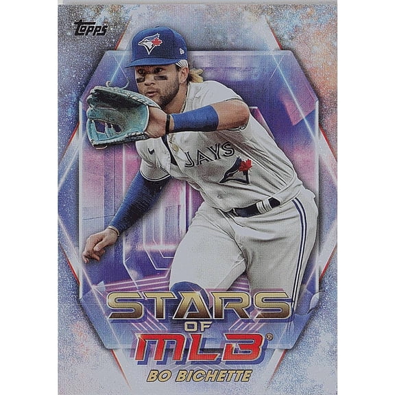 2023 Topps Stars of MLB SMLB-25 Bo Bichette Toronto Blue Jays Baseball Card