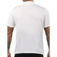 thumbnail image 6 of Biezeib Men's Summer Casual T Shirt Contrast Color Short Sleeve Lapel Button Up Shirts, 6 of 6