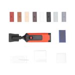 Ensemble de pelles,Outils Pratiques Outil de Travail Jeu de temps de travail Scratch Set Diy Outil Scratch Tuile Pratique Temps de travail Outils Pratiques Céramique Outil Temps Scratch Fill Dsfen Qisuo