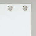 thumbnail image 5 of Sun Zero Harper Bright Vibes 100% Blackout Grommet Curtain Panel, 40"X96", White, 40"X96", White, 5 of 10