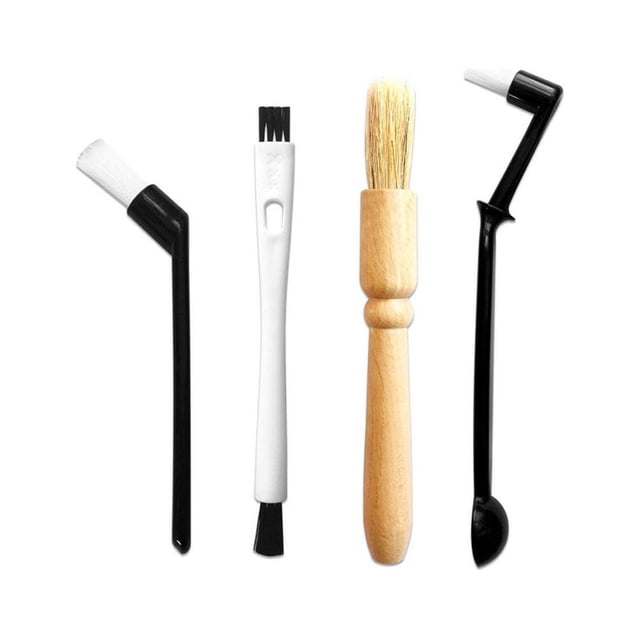 Bearachild Juego de cepillos para máquina de café, molinillo, cepillos para polvo, herramienta de limpieza Type10 NO10