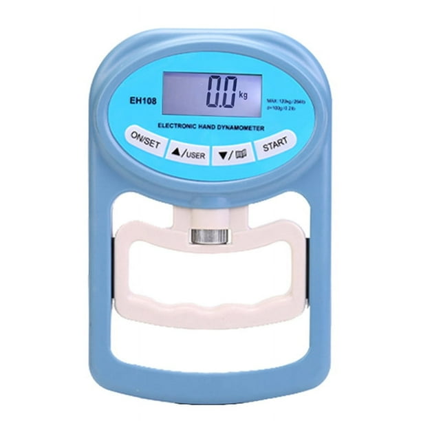 DinamóMetro de Mano Digital Entrenador de Fuerza de Agarre Probador de Fuerza de Agarre de Mano ElectróNico Escuela de Refuerzo de Agarre