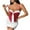 Red, variant on AherBiu Corset Tops for Women Low Cut Striped Cropped Tank Top Slim Fitted Camisole Cute Shirts