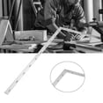 thumbnail image 2 of Stainless Measuring Ruler Layout Template Tool L Shape Right Angles Ruler for Carpenter Framing Square Ruler, 2 of 8