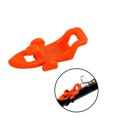 thumbnail image 4 of Wosthever 1 pieza de anzuelo de pesca, palo de pesca, señuelo, cebo, señuelo, soporte de cebo con 3 anillos de goma para caña de pescar, Pescar Naranja, 4 of 6