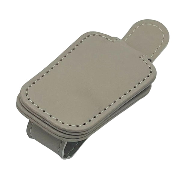 Organizador multifuncional para gafas de sol Sunnimix clip de visera de automóvil gris