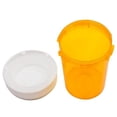 thumbnail image 7 of Empty Plastic Medicine Pill Bottles with Child Resistant Caps, 30 Dram Amber Plastic Vial Travel Pill Case Organizer, Pack of 12 (30 Dram), 7 of 7